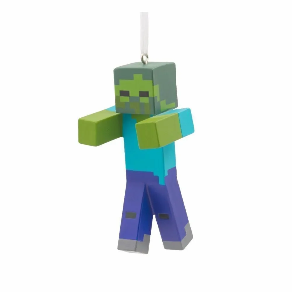 Hallmark Minecraft Zombie Ornament NWT